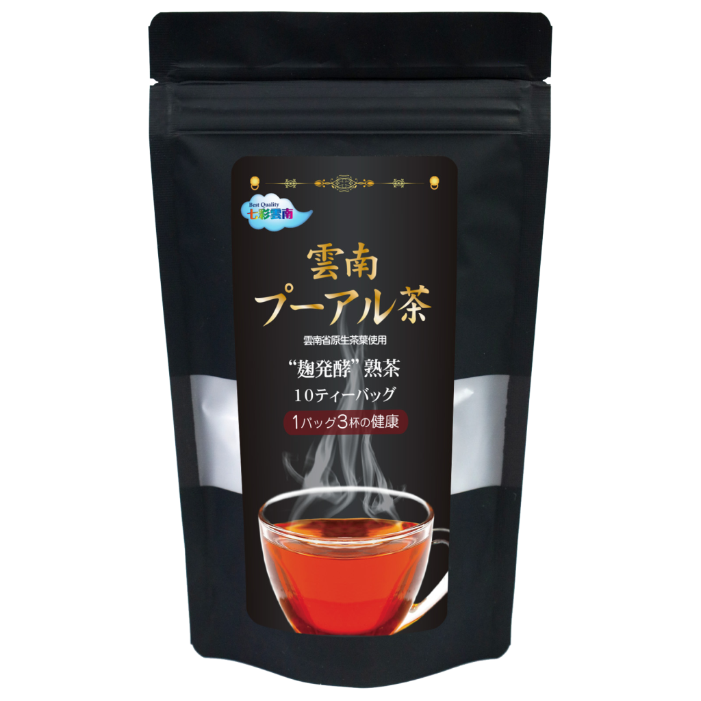 七彩雲南 天香・小金沱プーアール茶（生茶） - 飲料